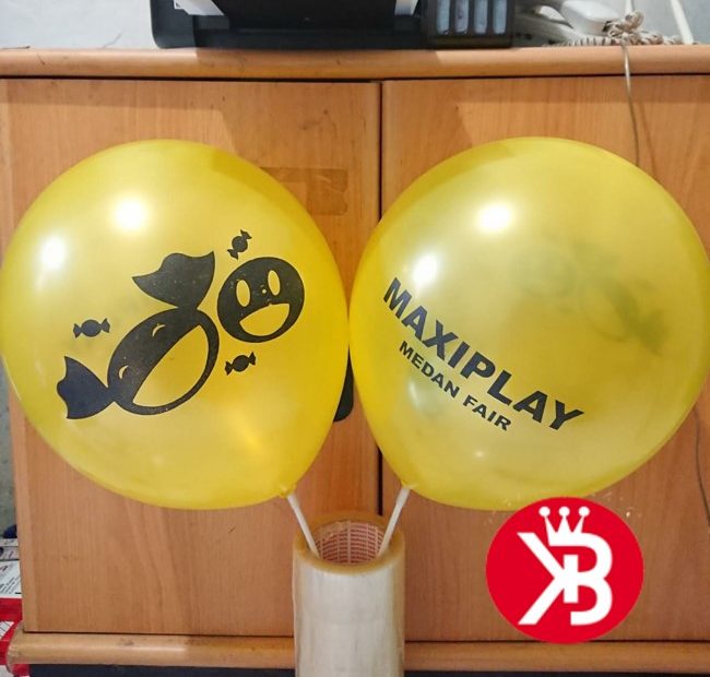 balon sablon bangka