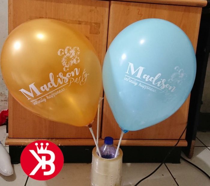 balon sablon buton