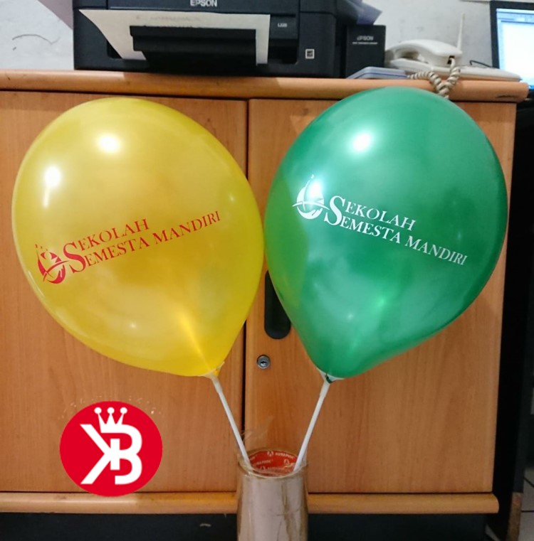 grosir balon sablon karo