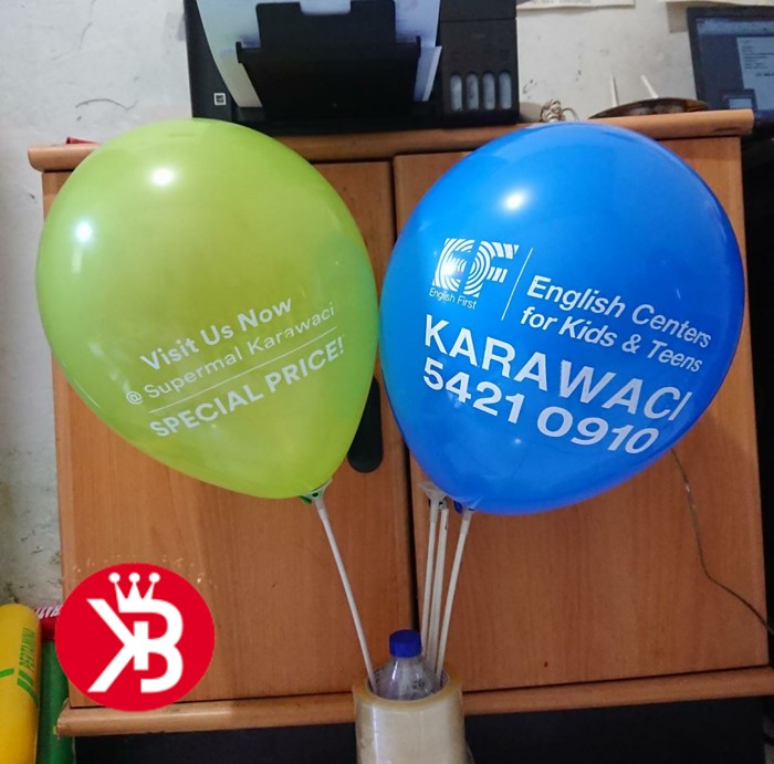 balon sablon pulang pisau