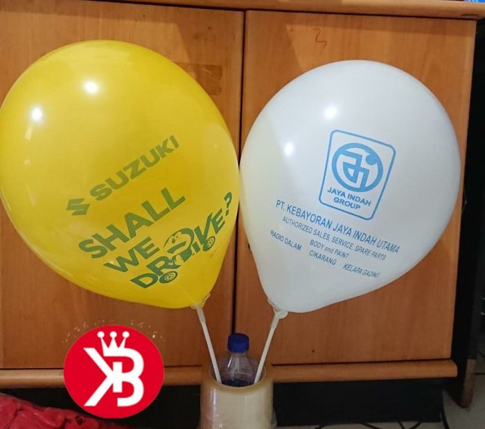balon sablon tojo una-una