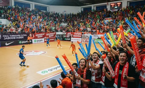 Balon Promosi Banda Aceh sebagai media dukungan kepada pemian turnamen futsal.