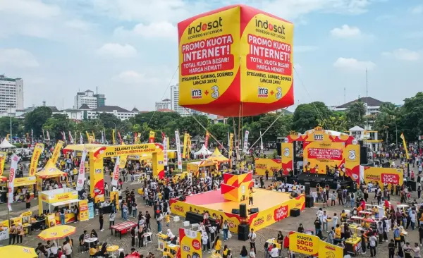 Balon Udara Balikpapan sebagai media promosi produk yang lebih menarik.