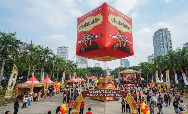 Balon Udara Bandung sebagai media promosi produk yang menarik.