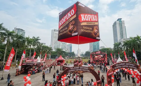 Balon Udara Medan sebagai media branding salah satu produk.