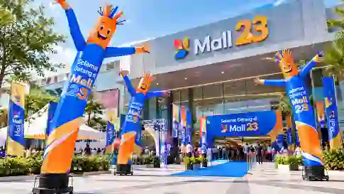 balon promosi jakarta balon dancer
