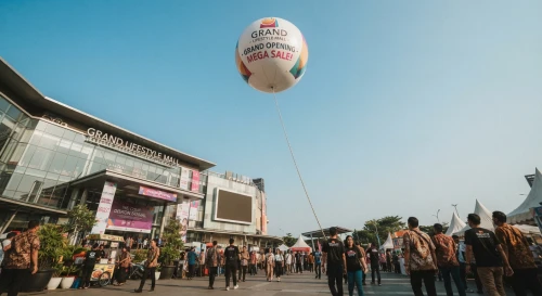 Balon udara Bogor untuk kebutuhan branding acara