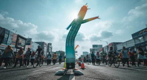 balon skydance pada event car free day